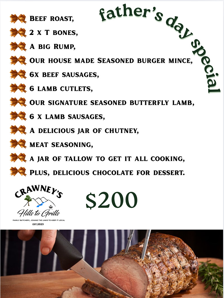 Fathers Day Meat Box Butchery Delivery